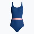 Speedo Belted Deep U-Back women's one-piece swimsuit navy blue 8-00307415498