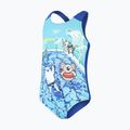 Speedo children's one-piece swimsuit Digital Printed Swimsuit blue 8-0797015161 3