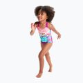 Speedo Digital Printed Children's One-Piece Swimsuit pink-purple 8-0797015162 4