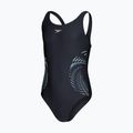 Speedo Plastisol Placement Muscleback children's one-piece swimsuit black 8-0832414380 3