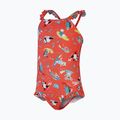 Speedo Digital Frill Thinstrap Children's One-Piece Swimsuit Orange 8-1288115155 3