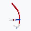 Speedo Centre fed red/blue frame front swim snorkel