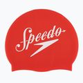 Speedo Logo Placement swimming cap red 8-0838514614