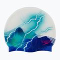 Speedo Digital Printed swimming cap white-blue 8-1352414648
