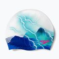 Speedo Digital Printed swimming cap white-blue 8-1352414648 3