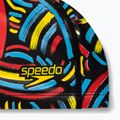 Speedo Printed Pace Junior children's swimming cap black and colour 8-1352614609 6