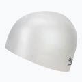 Speedo Plain Moulded Silicone silver swimming cap 8-7098414572 2