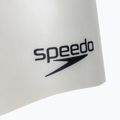 Speedo Plain Moulded Silicone silver swimming cap 8-7098414572 3