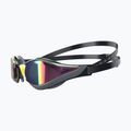 Speedo Fastskin Hyper Elite Mirror swim goggles black/cool grey/ruby 2