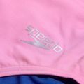 Speedo women's swimsuit Solid Tie Back pink/blue 4