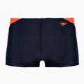Speedo Hyper Boom Logo Splice children's swim trunks navy/orange