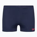 Men's Speedo Tech Panel navy/orange swim boxers