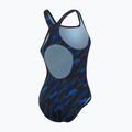 Speedo women's one-piece swimsuit HyperBoom Allover Medalist black/true cobalt/curious blue 3