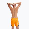Speedo Hyperboom Splice 16" men's swim shorts mandarin peel/picton blue/true cobalt 6