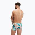 Speedo Escape men's swim shorts peacock/cupid coral/pale tan/fresh blue/saddle taupe 6