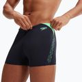 Men's Speedo Hyper Boom Splice swim boxers true navy/herlequin green 7