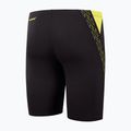 Speedo Hyper Boom Splice men's swim trunks black/lemon drizzle 2