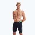 Men's Speedo Hyper Boom Splice swim trunks true navy/herlequin green 4