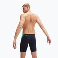 Men's Speedo Hyper Boom Splice swim trunks true navy/herlequin green 5