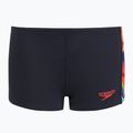 Children's swim boxers Speedo Digital Panel Aquashort true navy/watermelon/bitter lime