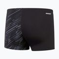 Men's Speedo Hyperboom V-Cut black/usa charcoal/white swim boxers 2