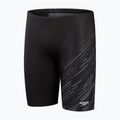 Speedo Hyperboom V-Cut black/usa charcoal/white men's swim jammers