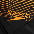 Men's Speedo Medley Logo black/mandarin peel swimwear 4