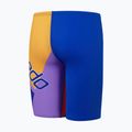 Speedo Placement V Cut Digital children's swim jammers true cobalt/watermelon/sweep purple 2
