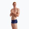 Men's Speedo Placement Digital Brief cerulean blue/true cobalt/watermelon/white swim shorts 6