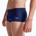 Men's Speedo Placement Digital Brief cerulean blue/true cobalt/watermelon/white swim shorts 7