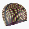 Speedo Reversible Slogan Junior starburst true cobalt/flare pink children's swimming cap 3