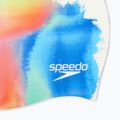 Speedo Digital Printed white/punch blue/nectarine swimming cap 3