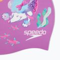 Speedo Digital Printed kiki swim cap pink/cyclamen/petal 3