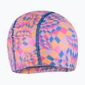 Speedo Printed Pace children's swimming cap peony pink/nectarine/kiki pink 3