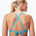 Speedo Allover Digital Tie Back one-piece swimsuit black/matcha green/siren red 8