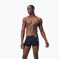 Speedo Endurance+ MAX Splice Aquashort men's swimming boxers black/usa charcoal/marine 5