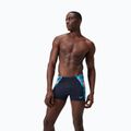 Speedo Endurance+ MAX Splice Aquashort men's swimming boxers true navy/picton blue/siren red 6