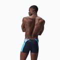 Speedo Endurance+ MAX Splice Aquashort men's swimming boxers true navy/picton blue/siren red 8