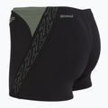 Speedo men's HyperBoom Splice Aquashort black/country green swimming boxers 3