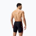 Speedo Tech Panel Men's Swim Jammer black/siren red/usa charcoal 3