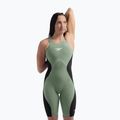Women's fastskin Speedo Fastskin LZR Pure Intent 2.0 Openback Kneeskin country green/black/tridescent 9