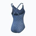 Speedo Shaping Printed V Neck One Piece Swimsuit spruce blue/washed blue 2