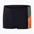 Speedo Dive Aquashort children's swimming boxers black/country green/nectarine