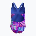 Children's one-piece swimsuit Speedo Digital Allover Splashback cobalt pop 2