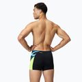 Speedo Endurance+ MAX Splice Aquashort men's swimming boxers black/hyper yellow 2