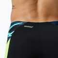 Speedo Endurance+ MAX Splice Aquashort men's swimming boxers black/hyper yellow 4
