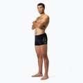 Men's swim trunks Speedo Hyper Boom Placement black/hyper yellow 2