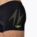 Men's swim trunks Speedo Hyper Boom Placement black/hyper yellow 5