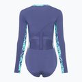 Women's one-piece swimsuit Speedo Long Sleeve Panel hapuna blue 2