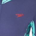 Women's one-piece swimsuit Speedo Long Sleeve Panel hapuna blue 3